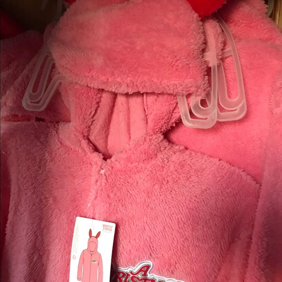 Christmas Story Pink Bunny Onesie Pajamas Union Suit L and XL available - Picture 3 of 3